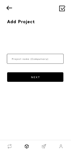 Artcab add a new project