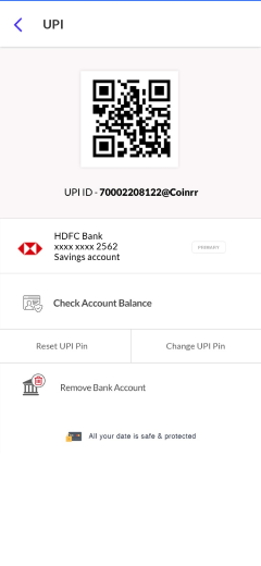 Mobitino pay — enter ID or scan QR