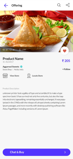 Mobitino stores list view