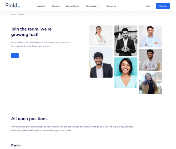 Pickl.AI course detail page
